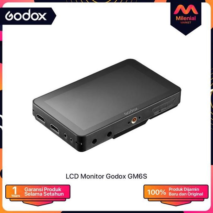 Godox Gm6S Camera Monitor 4K Hdmi Touchscreen / Godox Gm6S