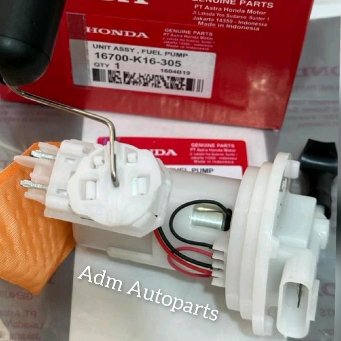 Fuel pump Assy K16 Orinal, Beat fi Scoopy fi Vario 110 fi (2012-2014 Starter kasar) Beat fi esp star