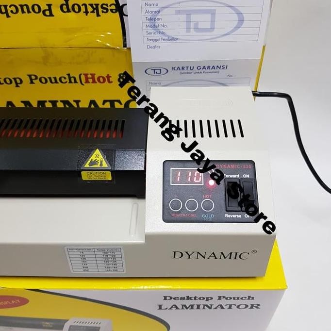 Sale Mesin Laminating Dynamic 330 Led Mesin Laminator Dynamic-330Led Laminating Machine A3 Dynamic 3