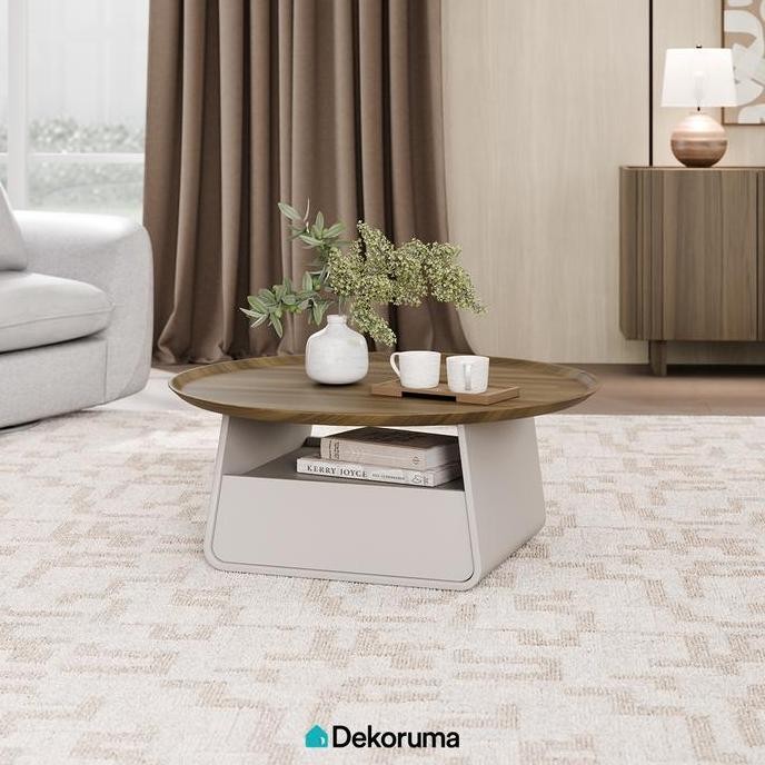 

Terlaris Dekoruma Tenzo Truffle Meja Tamu / Meja Sofa / Coffee Table