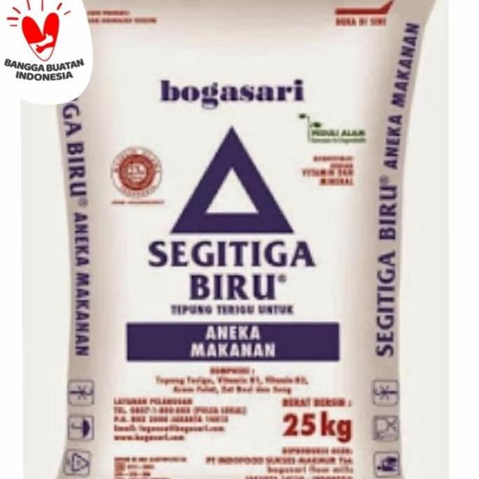 

Terlaris Tepung Terigu Segitiga Biru 25Kg Gojek