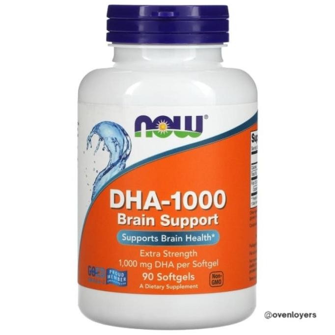 Now Dha-1000 Brain Support 1000 Mg 90 Softgels