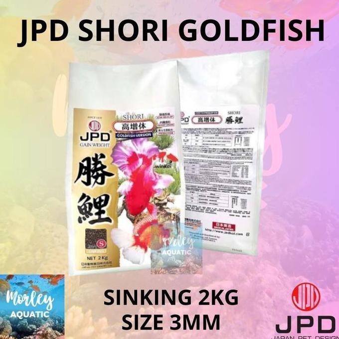 Terlaris Jpd Shori Goldfish Sinking 2Kg Size 3Mm