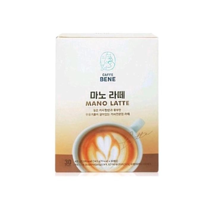 

Latte Caffe Bene Mano Latte Coffee Korea/ Maxim Korea/ Kopi Sachet