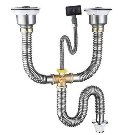 

Terlaris Pipa Pembuangan Sink Stainless / Pipa Pembuangan Kitchen Sink Stainles