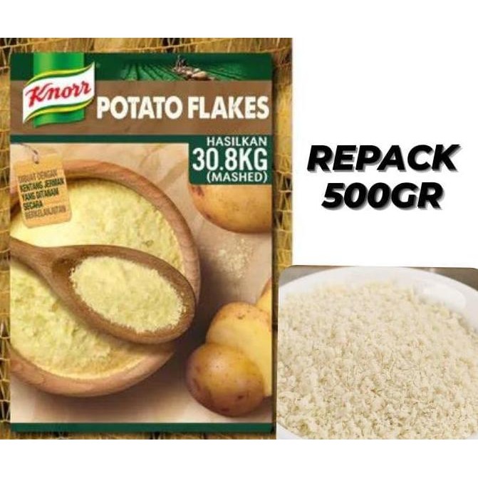 

Terlaris Knorr Mashed Potato Flake Kemasan Ecer 500Gr,Tepung Kentang Simple