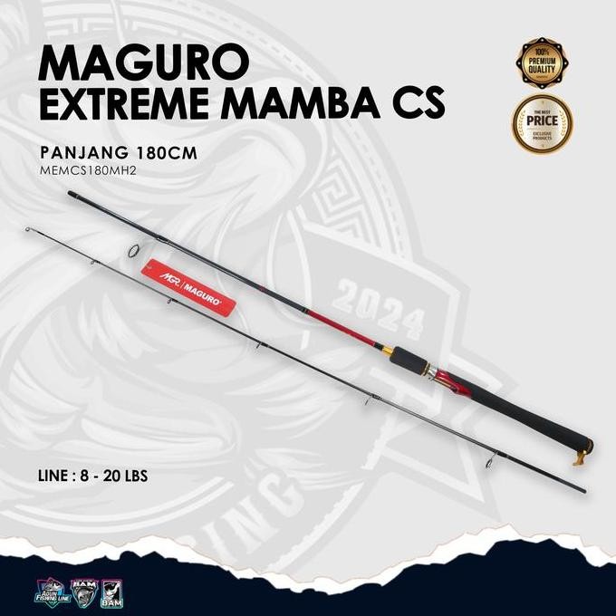 

Terlaris Joran Maguro Extreme Mamba Cs/Sb | Full Fuji