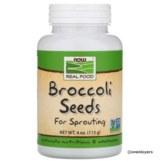 

Now Real Food Broccoli Seeds 113 G