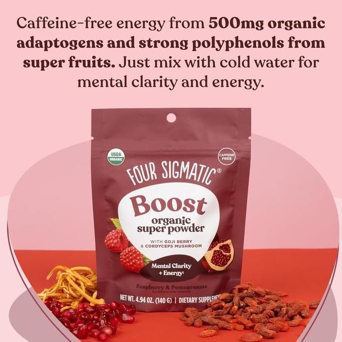 

Four Sigmatic Perform Super Powder Adaptogens Fruits Antioxidants