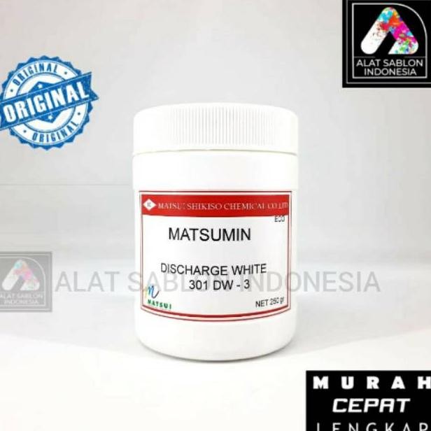 

KA Matsui DISCHARGE WHITE 301 - DW 250gr Alat Sablon