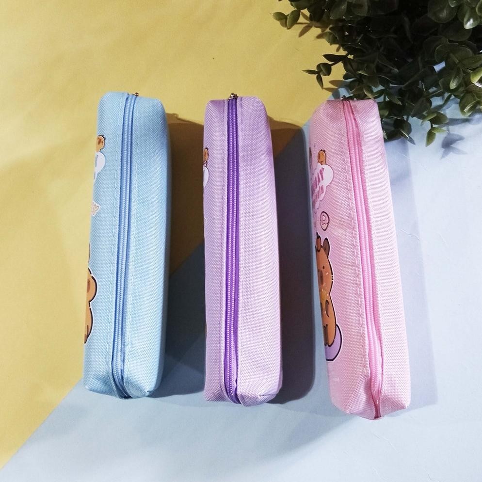

Hj-54 If56 Be09 Fancy Tempat Pensil Holiday Capybara 7655 - Pencil Case Kapibara Murah Berkualitas Berkualitas Berkualitas