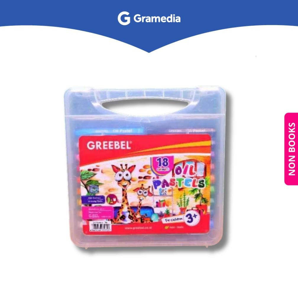 

LINDU Gramedia Depok - GREEBEL OIL PASTEL PP - 18C CRD