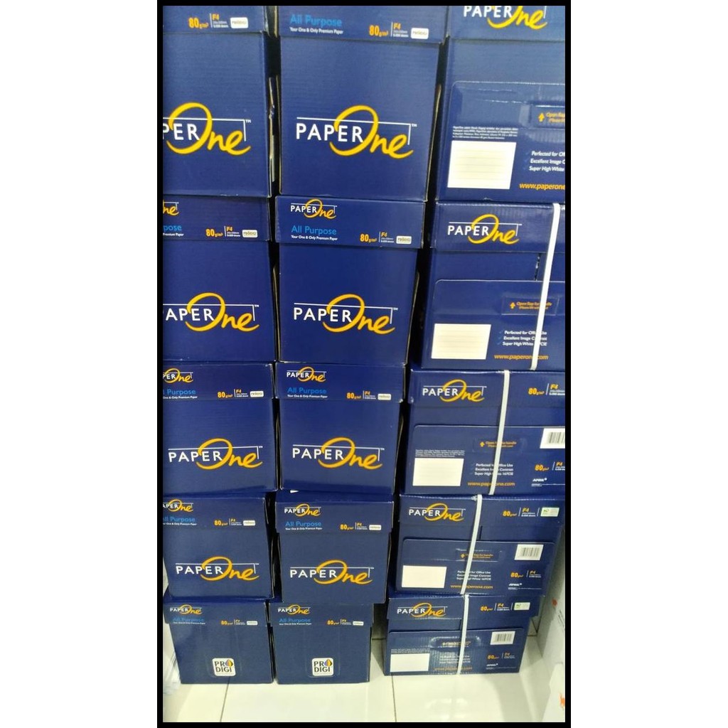 

Terlaris Kertas Hvs A4 80 Grm Paper One Pembelian 1 Dus Promo Terbatas...... Good Quality