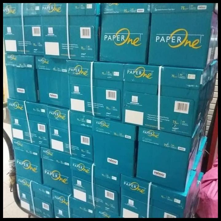 

Terlaris Kertas A4 70Gr Paperone 1 Dus (5 Rim) / Kertas Hvs A4 70Gr Paperone Good Quality