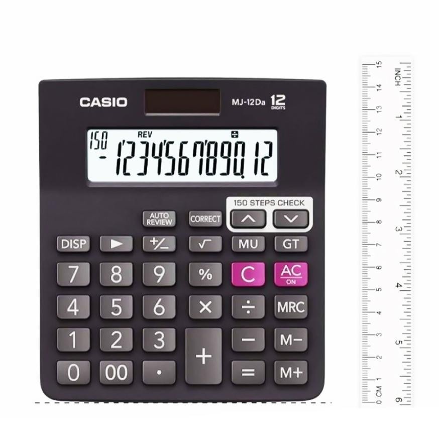 

Best Seller Gr-8 Nl-8 Kalkulator Desktop Casio Mj 12D Plus - Check & Correct Calculator Original Termurah