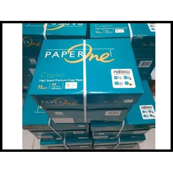 

Terlaris Kertas Hvs A4 75 Gsm Paperone Dus Khusus Ojol Good Quality