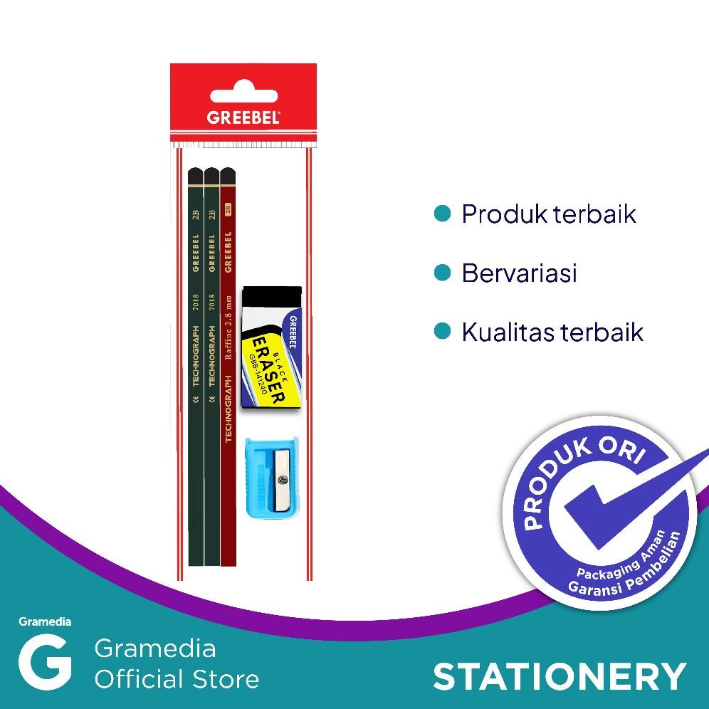 

Gramedia Makassar - GREEBEL STATIONERY 5 IN 1 CRD