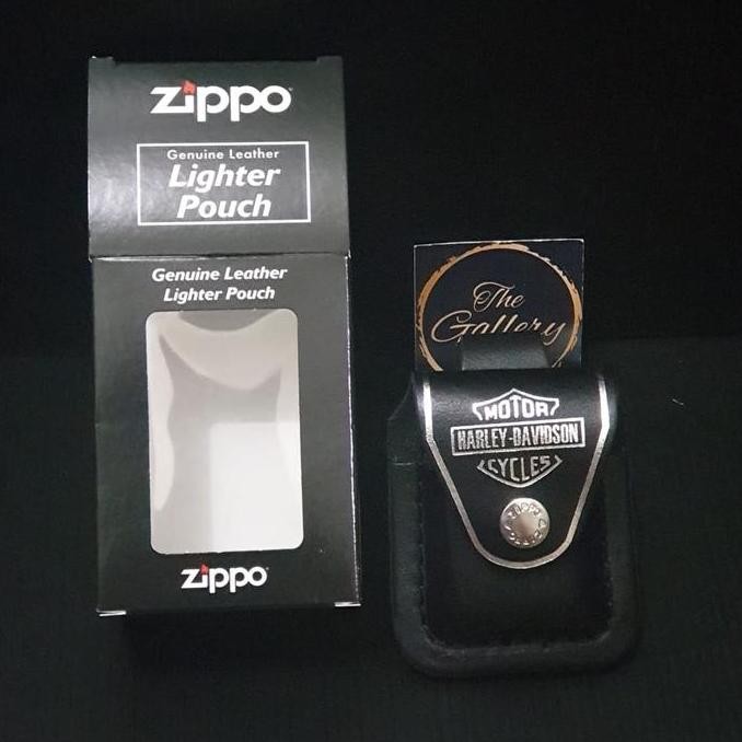 Original Harley Davidson Zippo Pouch Murah!