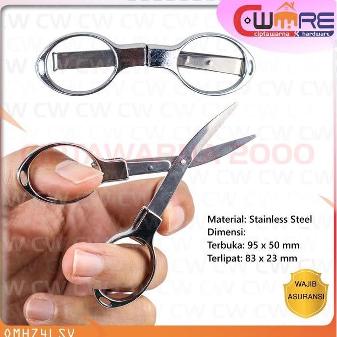 

'+'+'+'+] Gunting Lipat Outdoor Travel Portable Dragon Alloy Stainless Steel BDB