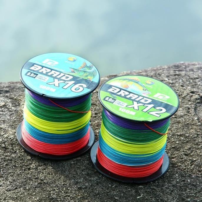 Terlaris Bingolife Senar Pancing Profesional Jepang X12 X16 Pe 100M Pancing Laut Kuat Dan Tahan Aus 