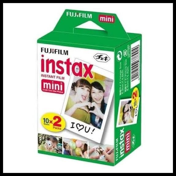 

Terlaris Paper Instax Mini Twin Or Single, Refill Kertas Fuji Film, Paper Fujifilm Instan 20 / 10 Sheet Polos Good Quality