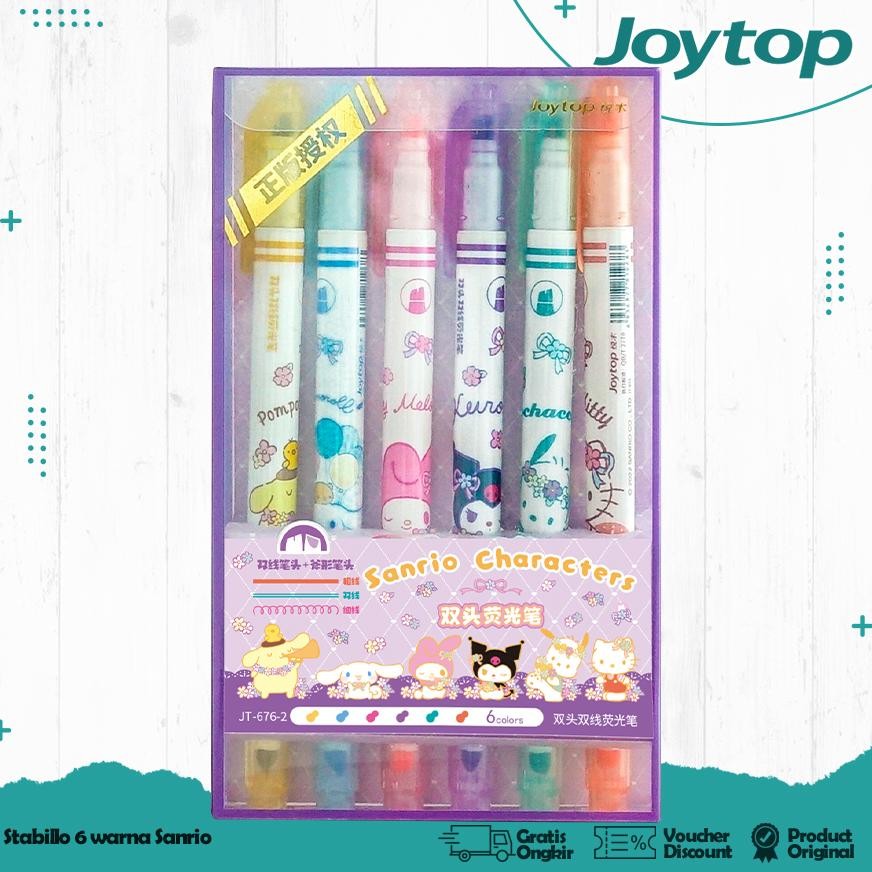 

JOYTOP Stabilo Sanrio 6pcs