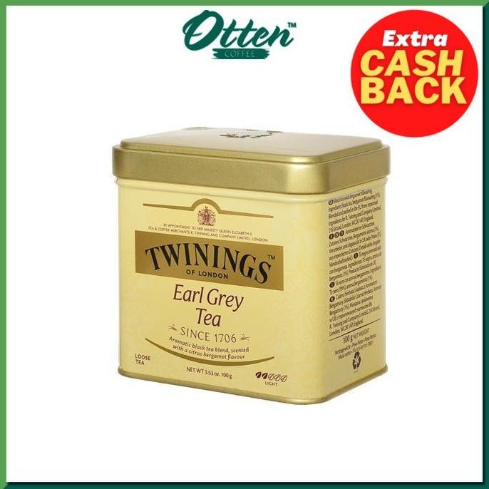 

Paling dicari Twinings - Black Earl Grey Tea 100g