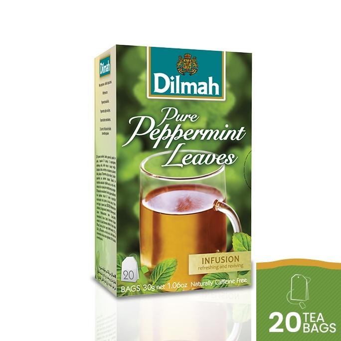 

Paling dicari Dilmah Pure Peppermint Leaves Tea - Teh Celup