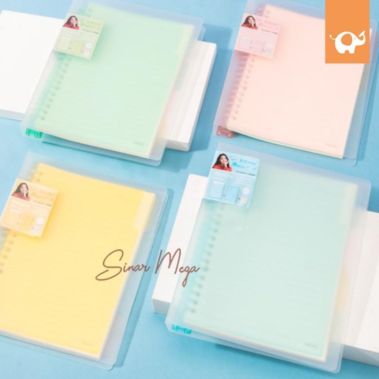 

Ew-45 Paling Murah!!! Df-8 Deli File Binder Qh - A5 60 Lembar / Loose Leaf Buku Binder Transparant Lucu Unik Murah Viral Original Ew-45