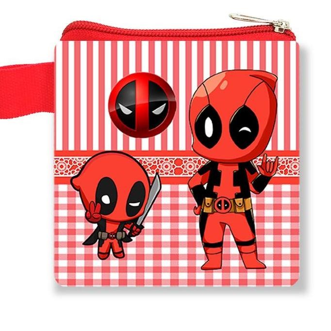 Buruan serbu] Deadpool Justice League Dompet Mini Wallet Pouch Sling Bag Selempang