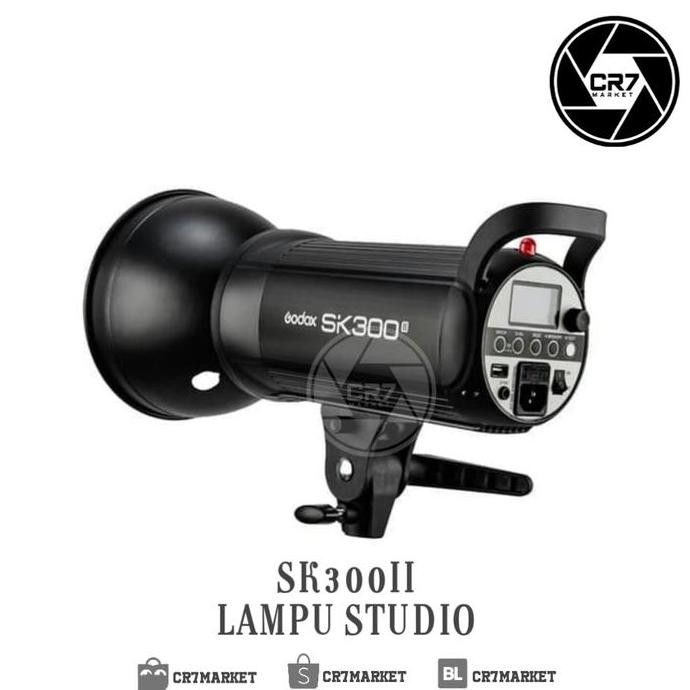 Murah Godox Sk300Ii Lampu Godox Sk 300Ii/Sk 300 Ii Free Standart Reflector