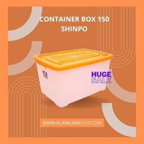 Miliki Container Box 150 Liter Shinpo