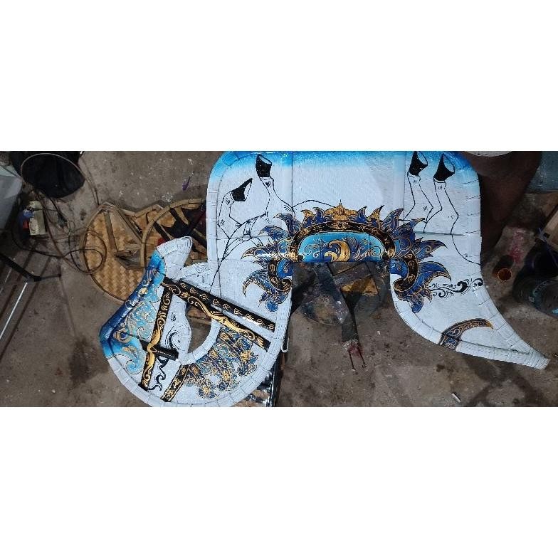 FUZ-611 fth- jaran kepang gundulan tanpa rambut Termurah Premium