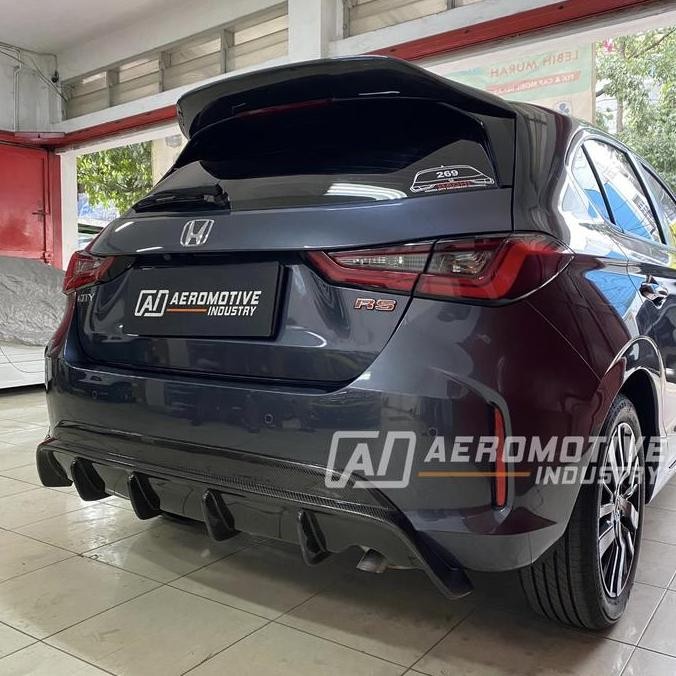 TERMURAH - Diffuser carbon kevlar bodykit Honda City Hatchback GN5