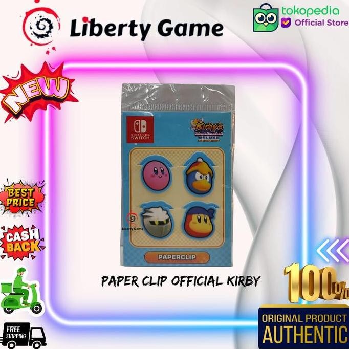 

Update Paper Clip / Jepitan Kertas Official Kirby's Return to Dream Land Deluxe lib33g Murah
