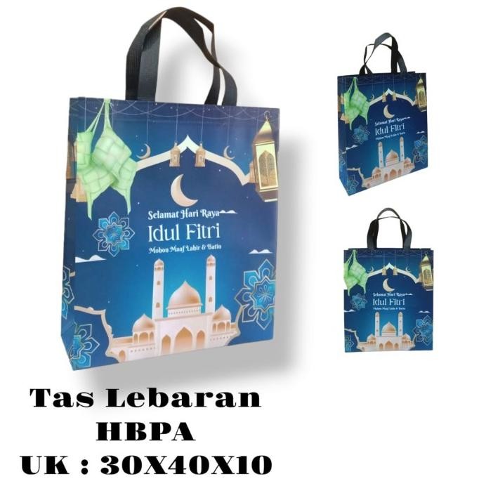 

ready (12pcs)Goodie Bag Lebaran Laminasi Lebaran Idul Fitri Standing Premium