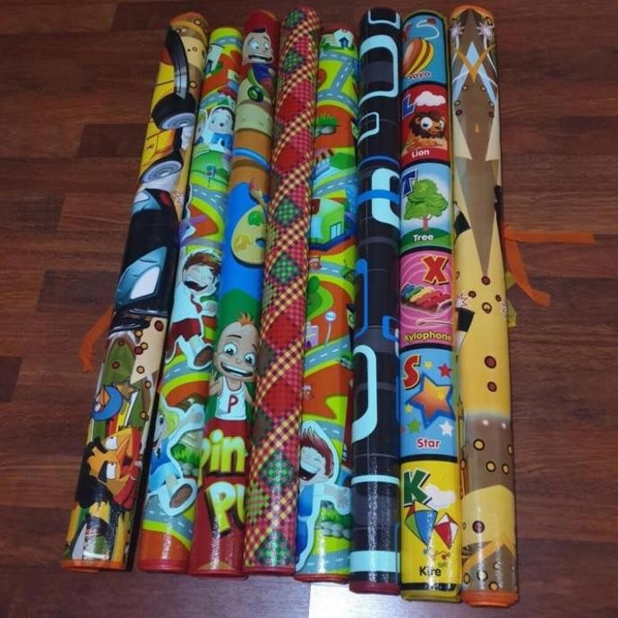 ready karpet lantai spons tebal dan jumbo/tiker lantai/karakter anak