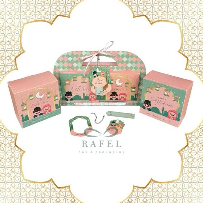 

ready 5 Set Box Jinjing Eid Idul Fitri 2 Toples 250 gr