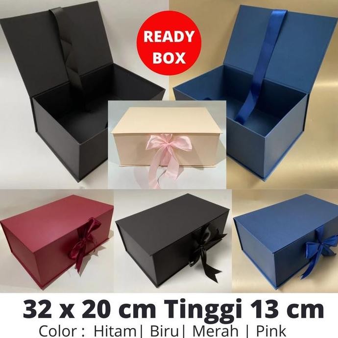 

ready Gift box/ kotak hadiah/ box besar/ hardbox/ box parcel/ box hampers