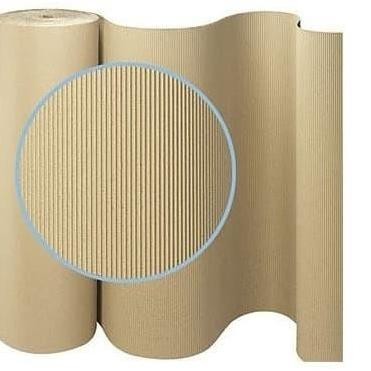 

ready Kardus Lembaran Single Face Roll 140 Cm Corrugated Roll Packing Gulung