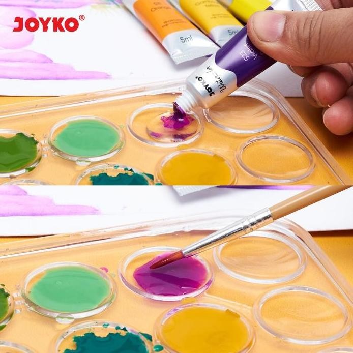 

ready !!! Watercolor Set JOYKO WC-4- 12 Warna termasuk Kuas Brush