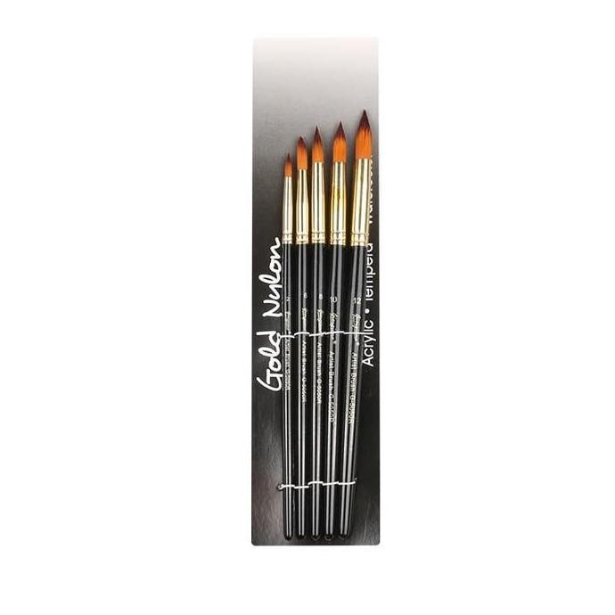 

ready !!! giorgione brush round set 5 G-5050R