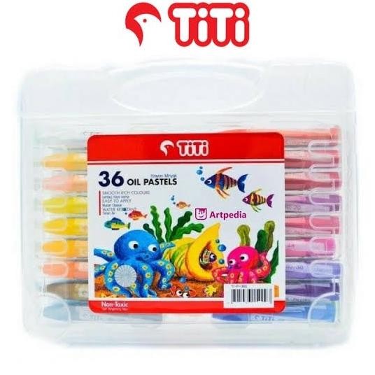 

ready !!! SOS Oil Pastel TITI 36 Warna/Krayon/Crayon Minyak