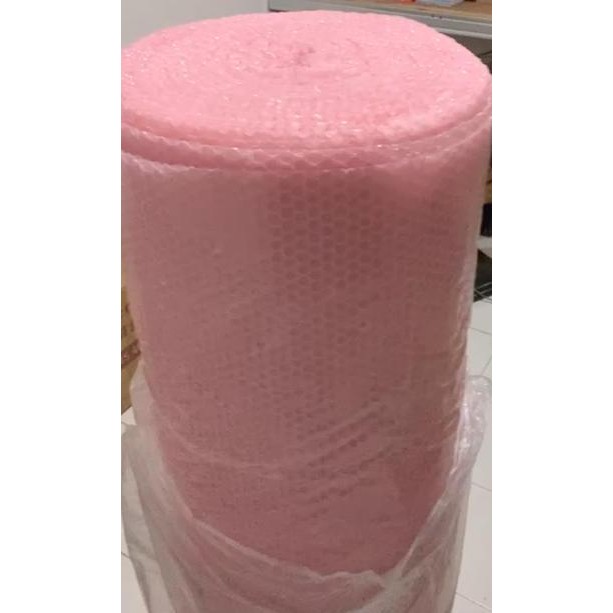 

ready bubble wrap roll PINK 125cm x 50 meter