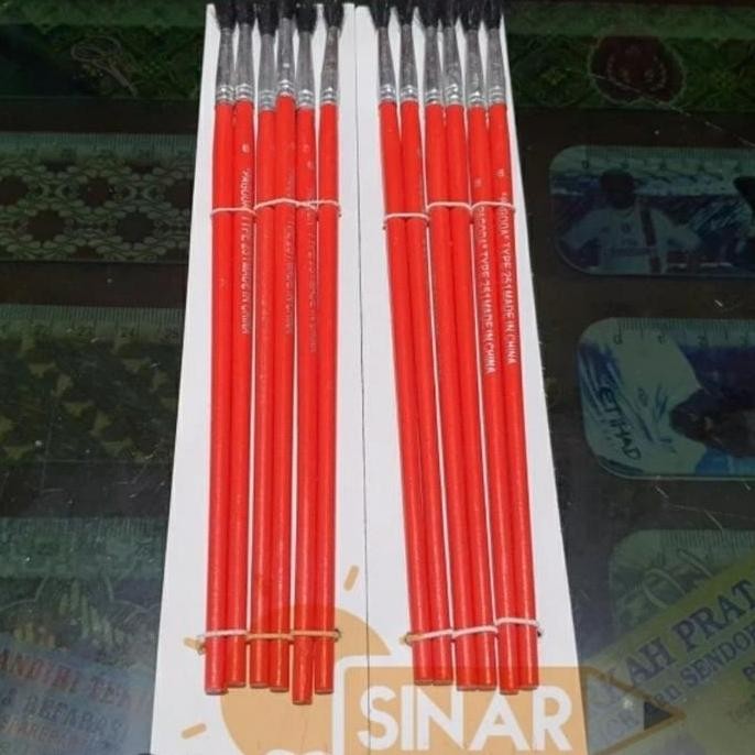 

ready !!! Kuas lukis pagoda no 12 per pak isi 12pc