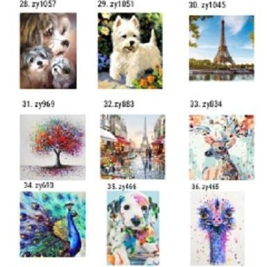 

ready !!! 31-53 DIY KIT Paint by number ukuran 30x40cm