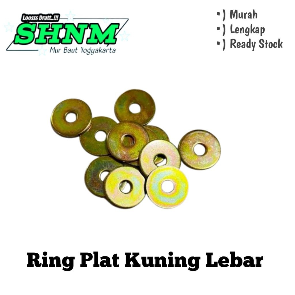 Ring Plat M8x23 Lebar Tebal