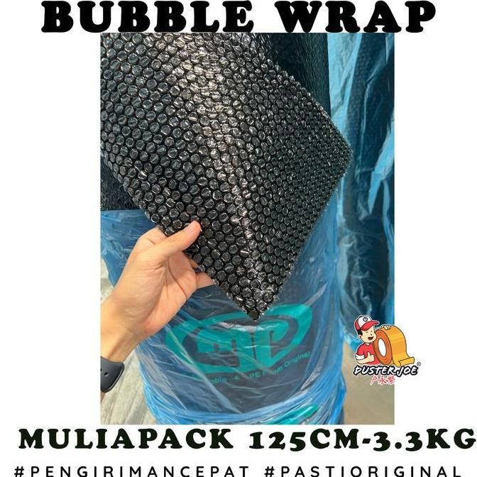 

ready Bubble Wrap Hitam MP Mulia Pack 125cm x 50M