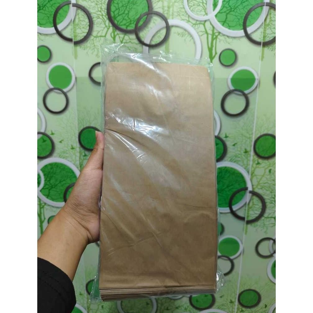 

SLHD- (Isi 100) Paper Bag / Kantong Kertas Putih otif 134 urah Terlari