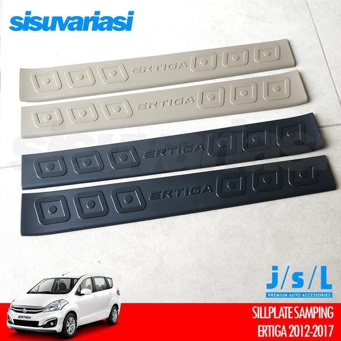 Sillplate Samping Ertiga 2012 2013 2014 2015 2016 2017 Sill Plate JSL Aksesoris Pijakan Kaki Mobil m